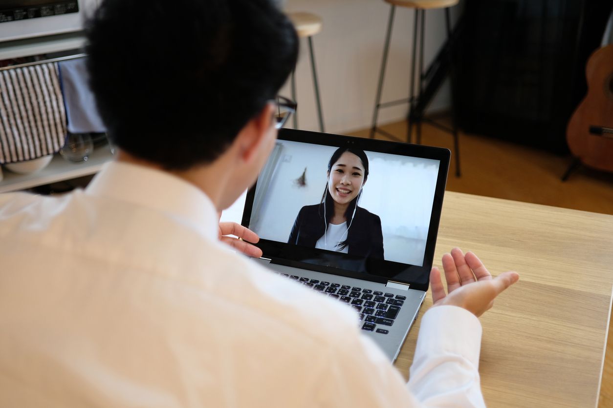 HR Manager Conducting Virtual Interview